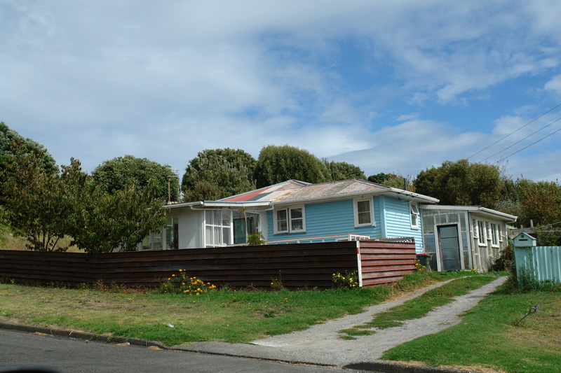 Типичный дом крестьянина в Новой Зеландии. 